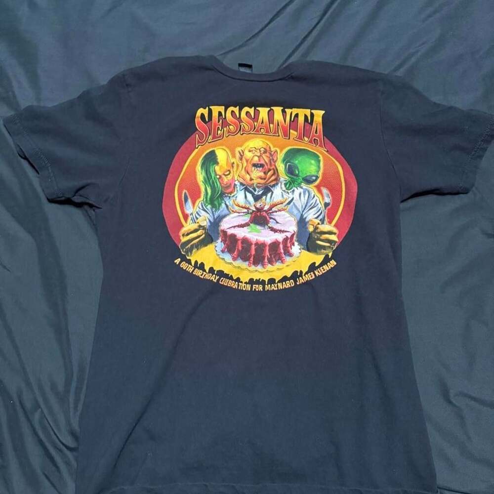Sessanta 2024 North American Tour T-Shirt Size S Black Concert Merch
